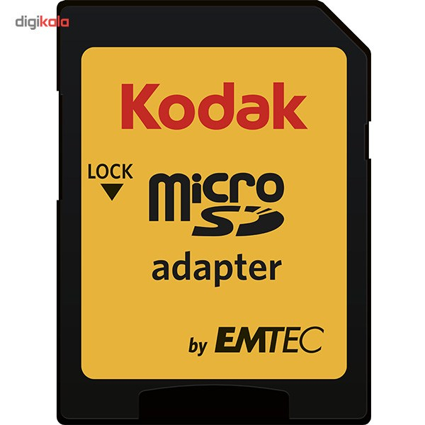 کارت حافظه microSDHC امتک کداک کلاس 10 استاندارد UHS-I U1 سرعت 85MBps 580X همراه با آداپتور SD ظرفیت 16 گیگابایت