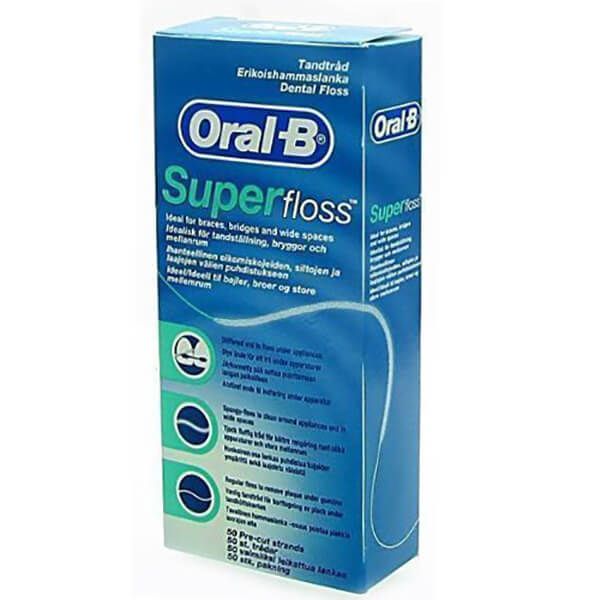 نخ دندان اورال-بی مدل Super Floss -  - 1