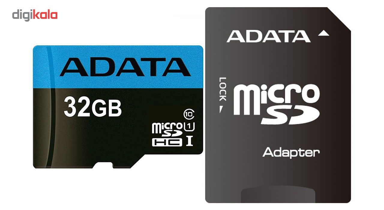 خرید کارت حافظه microSDHC ای دیتا مدل Premier کلاس 10 استاندارد UHS-I U1 سرعت 85MBps همراه با آداپتور SD ظرفیت 32 گیگابایت با قیمت مناسب