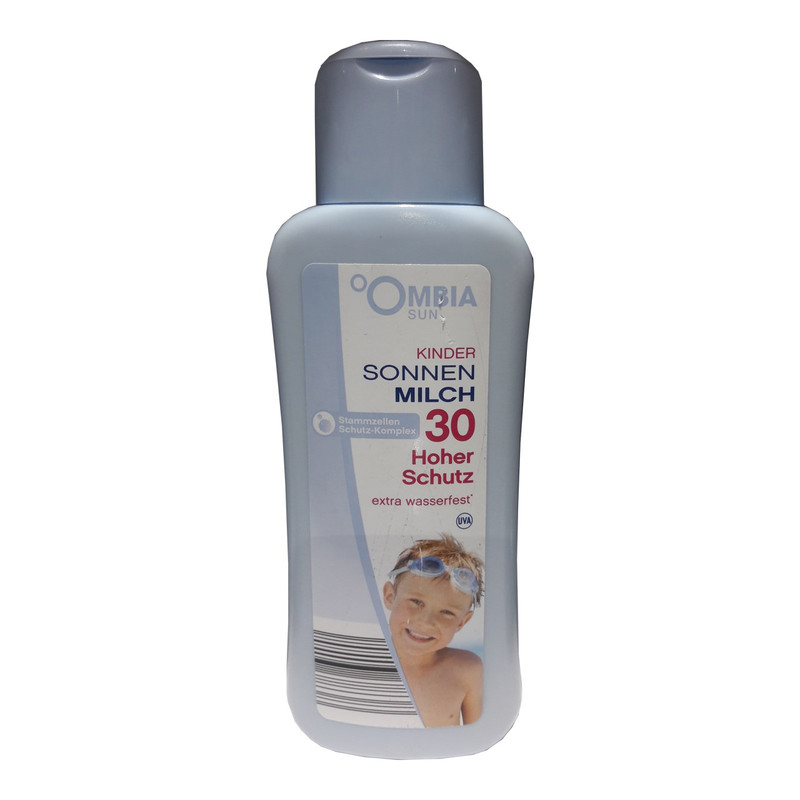 لوسیون بدن Ombia مدل ضد آفتاب کودک با Spf 30 حجم 250 میلی لیتر