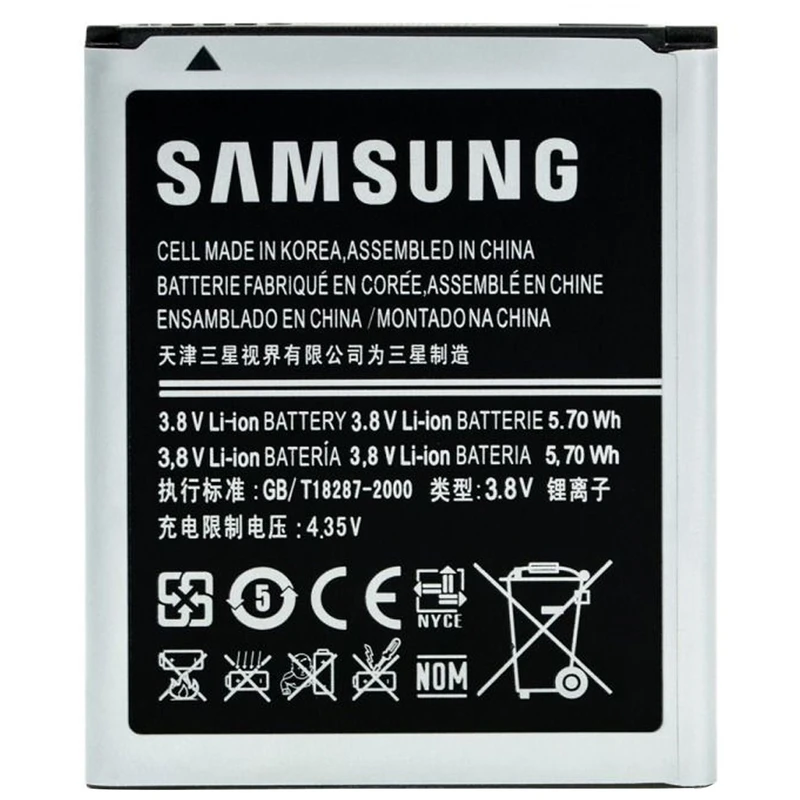 باتری موبایل مدل GT-l8190 مناسب برای گوشی موبایل سامسونگ Galaxy S3 Mini