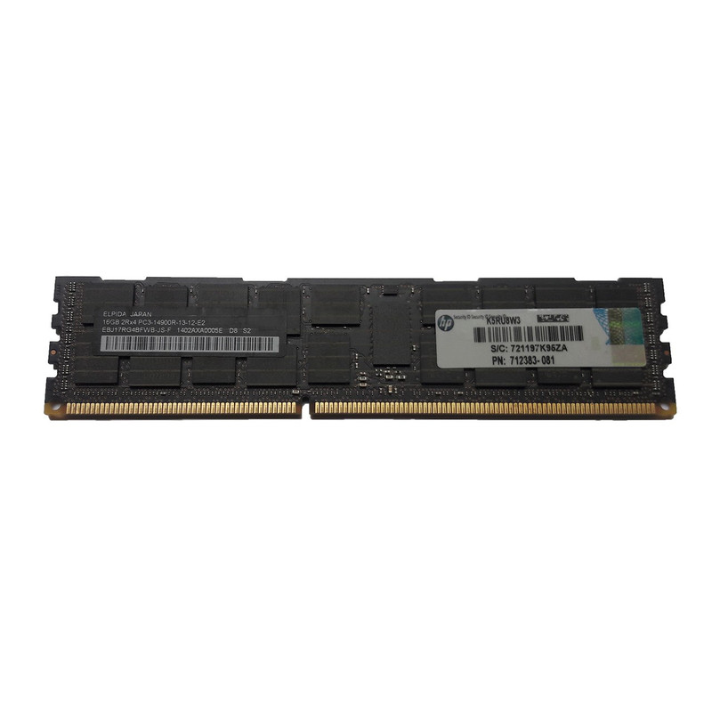 تصویر رم دسکتاپ DDR3 دو کاناله 1866 مگاهرتز ECC اچ پی مدل PC3-14900 ظرفیت 16 گیگابایت