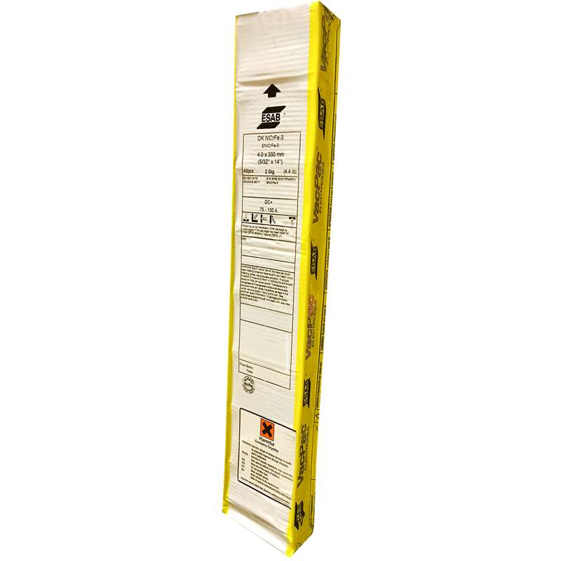 الکترود جوشکاری ایساب کد ENiCrFe-3 مدل OK92.26 وزن 5 کیلوگرم الکترود جوشکاری ایساب کد ENiCrFe-3 مدل OK92.26 وزن 5 کیلوگرم