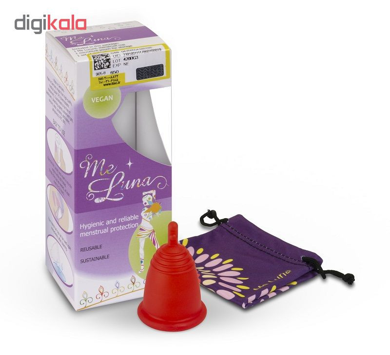 کاپ قاعدگی ملونا مدل ساقه ای سایز متوسط