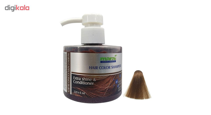 شامپو رنگ مارال مدل Warm-Cappuccino شماره 6.87 حجم 220 میلی لیتر شامپو رنگ مارال مدل Warm-Cappuccino شماره 6.87 حجم 220 میلی لیتر