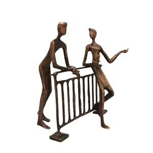 مجسمه فلزی طرح گفتگو طرح 01