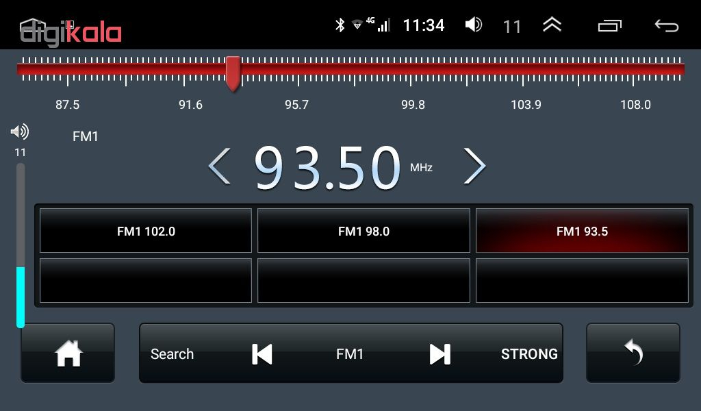 خرید پخش کننده خودرو ووکس مدل BDS6C400