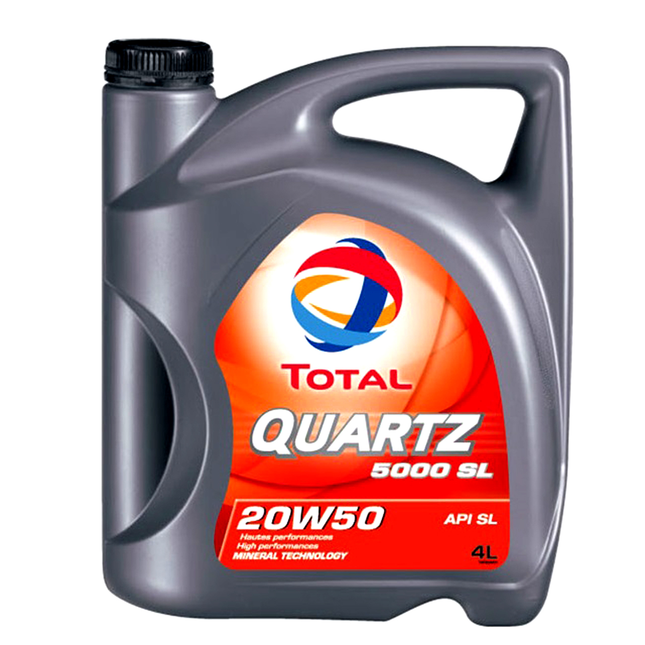 روغن موتور خودرو به توتال مدل Quartz 5000 SL حجم 4 لیتر