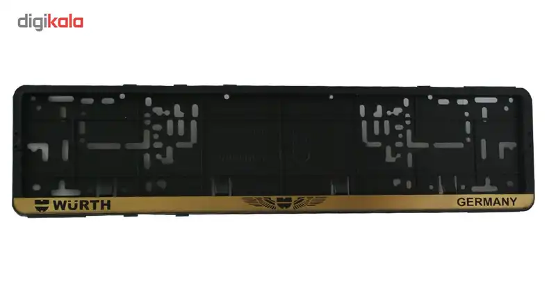 قاب پلاک خودرو مدل فلت