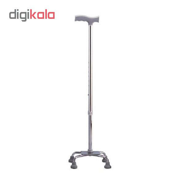 عصا چهارپایه استیل کد 01