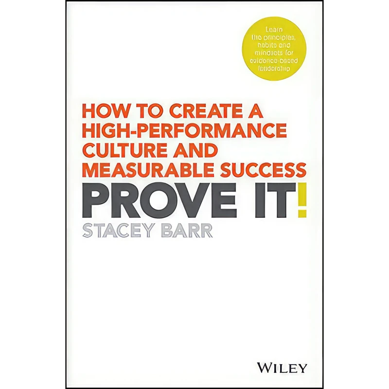 کتاب Prove It! اثر Stacey Barr انتشارات Wiley