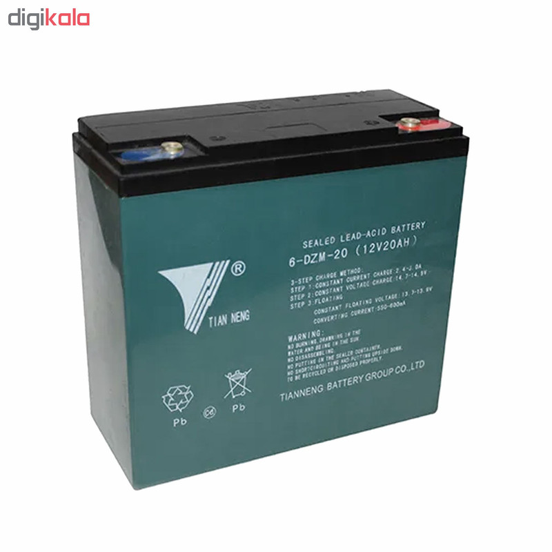 باتری موتورسیکلت تیانینگ مدل DZF20