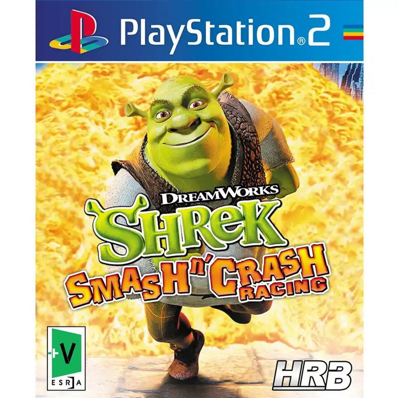 بازی Shrek Smash n' Crash Racing مخصوص PS2