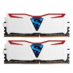 رم دسکتاپ DDR4 دوکاناله 3200 مگاهرتز CL16 گیل مدل Super Luce سری سفید ظرفیت 8 گیگابایت