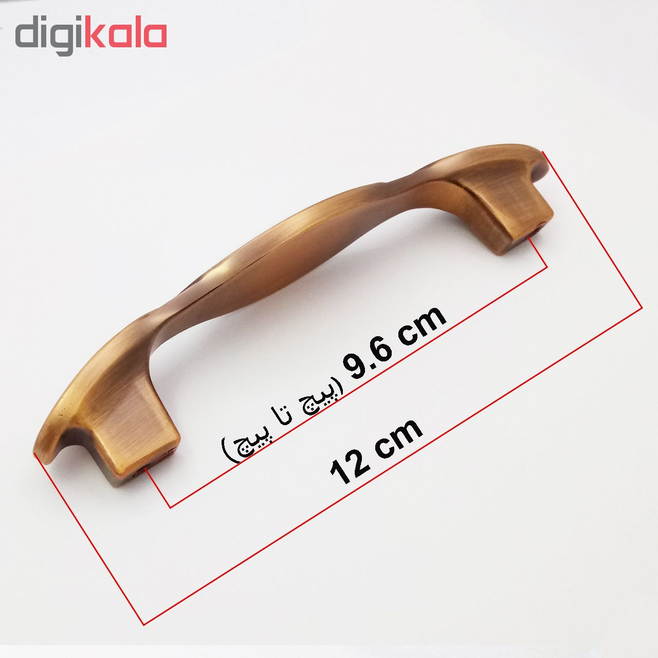 دستگیره کابینت مدل E3-120 بسته 2 عددی