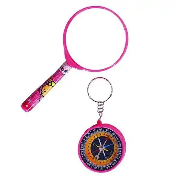 ذره بین و قطب نما مجموعه 4 عددی