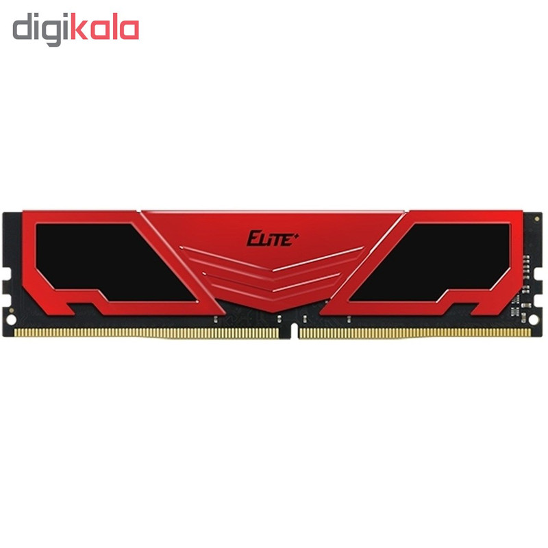 رم دسکتاپ DDR4 تک کاناله 2400 مگاهرتز CL16 تیم گروپ مدل Elite Plus ظرفیت 8 گیگابایت