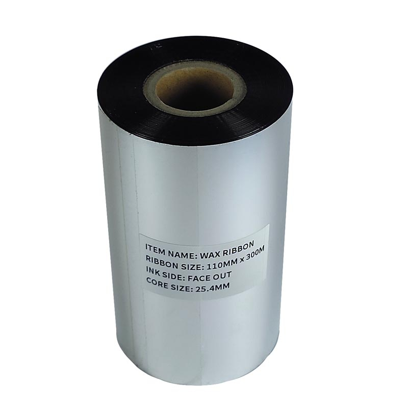 ریبون پرینتر لیبل زن مدل WAX 110mm x 300m