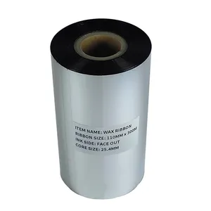 ریبون پرینتر لیبل زن مدل WAX 110mm x 300m