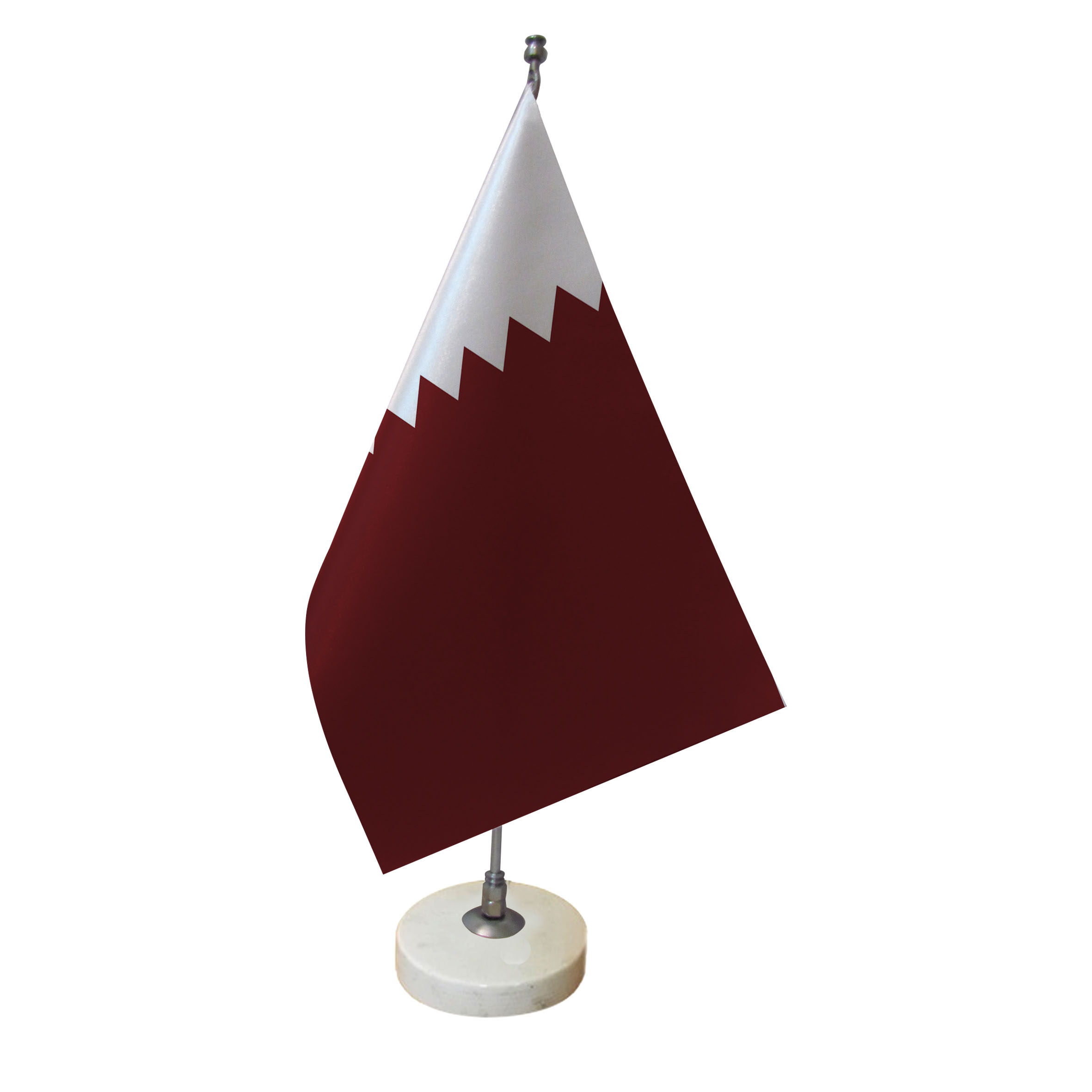 پرچم رومیزی طرح پرچم قطر کد pr18