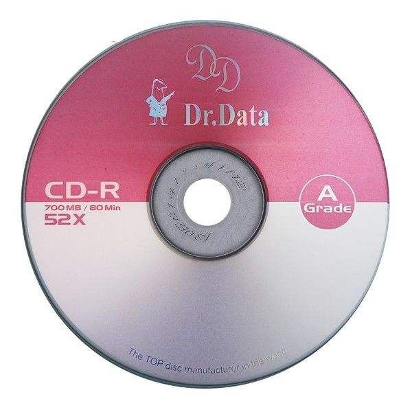 سی دی خام دکتر دیتا مدل CD-R پک 50 عددی