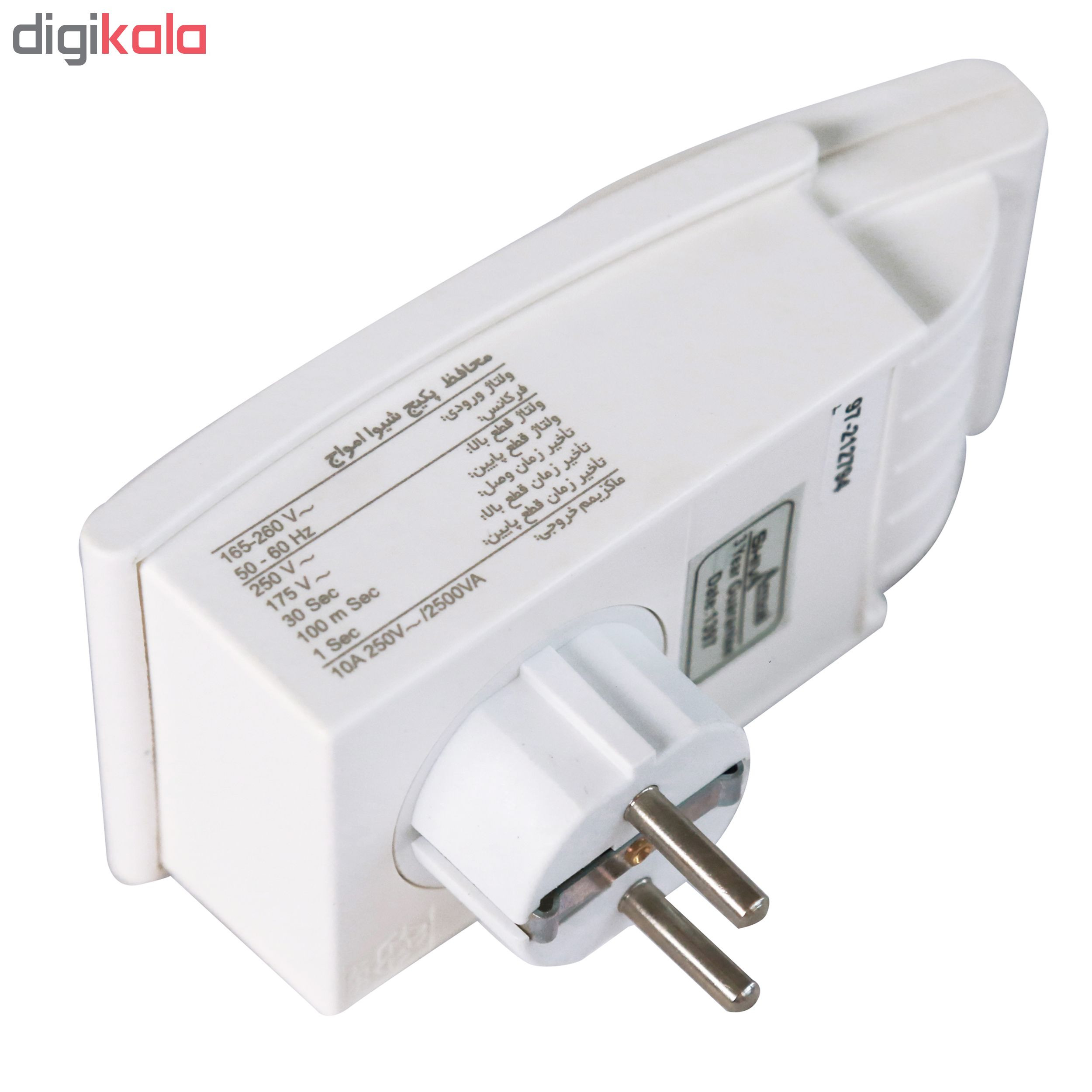 محافظ ولتاژ دیجیتال شیوا امواج مدل VPR-T4