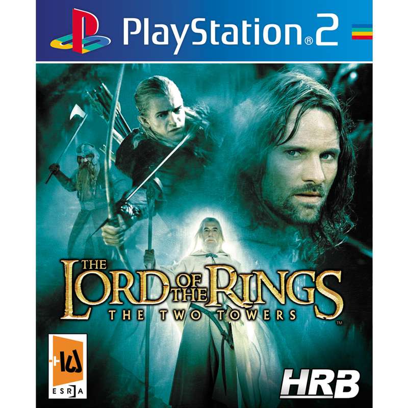 بازی The Lord of the Rings The Two Towers مخصوص PS2 بازی The Lord of the Rings The Two Towers مخصوص PS2