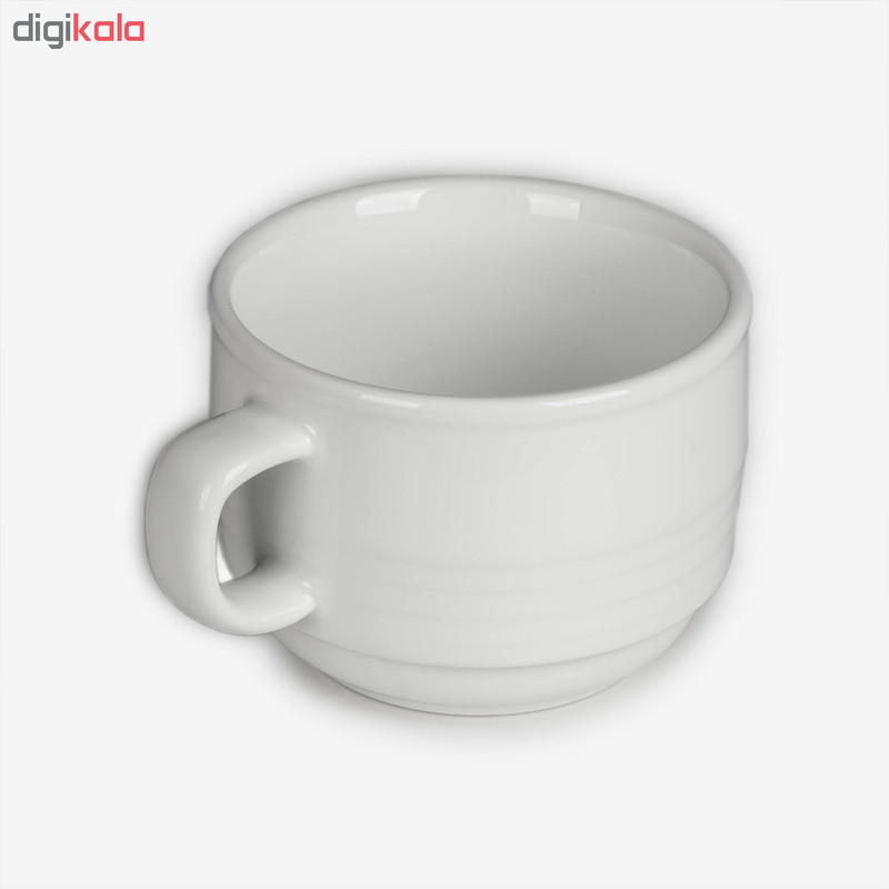 فنجان چینی زرین ایران مدل LAV8 بسته 6 عددی