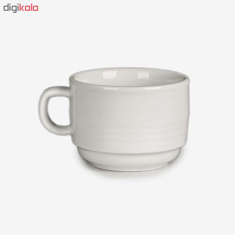 فنجان چینی زرین ایران مدل LAV8 بسته 6 عددی