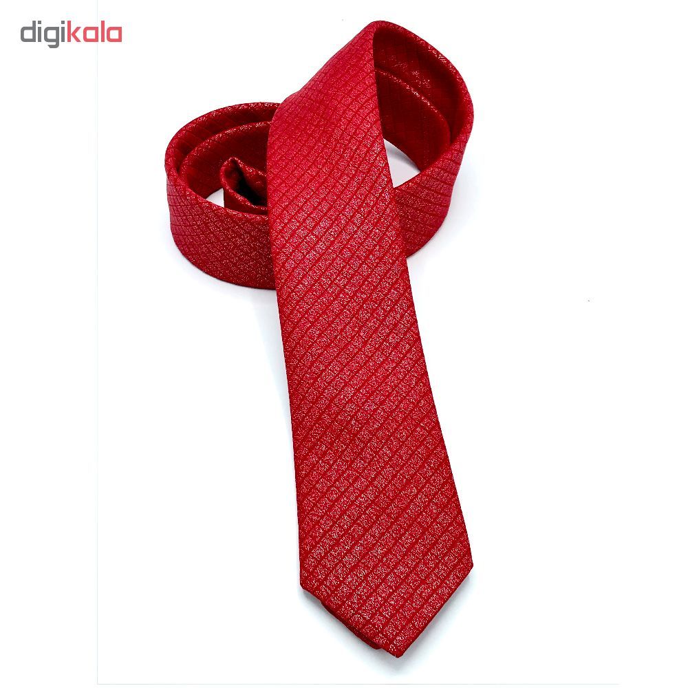 کراوات مردانه هکس ایران مدل KT-RD LZ -  - 3