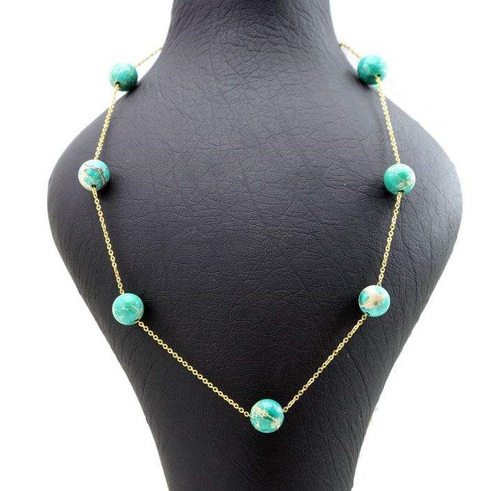 گردنبند طلا 18 عیار زنانه زرلوکس طرح زمین کد zr20