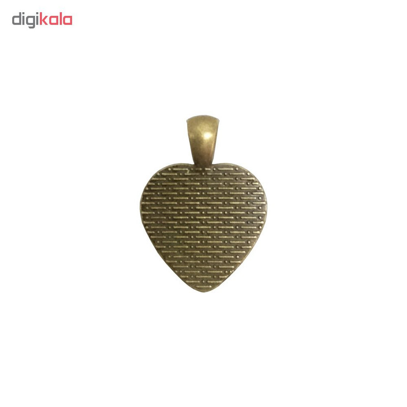 آویز گردنبند دخترانه طرح قلب مدل BO0007