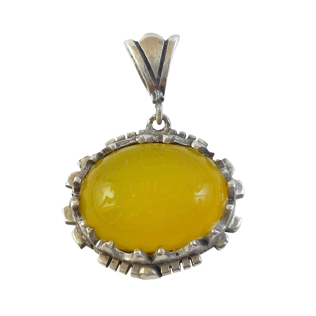 آویز گردنبند نقره زنانه کد 2093