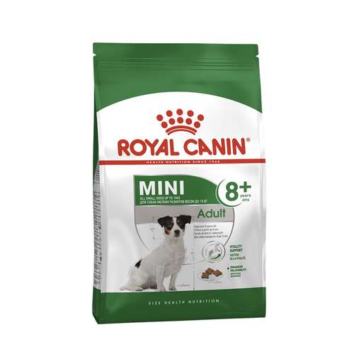 غذای خشک سگ رویال کنین مدل +Mini Adult 8 وزن 2 کیلوگرم