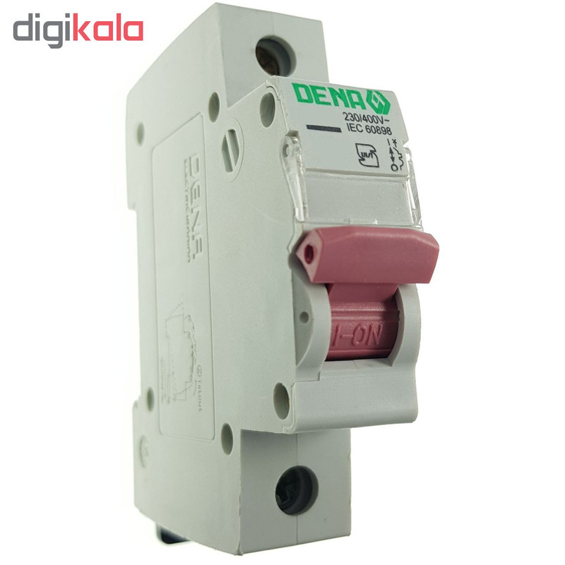 فیوز مینیاتوری تک فاز 10 آمپر دنا الکتریک ایرانیان مدل 6000 - C