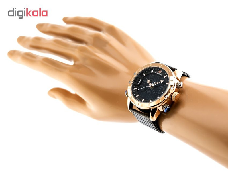 ساعت مچی عقربه ای مردانه نیوی فورس مدل NF9153-RGB