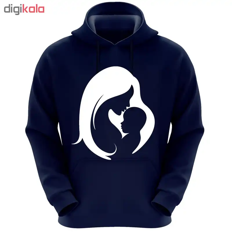 هودی زنانه کد R52 رنگ سرمه ای