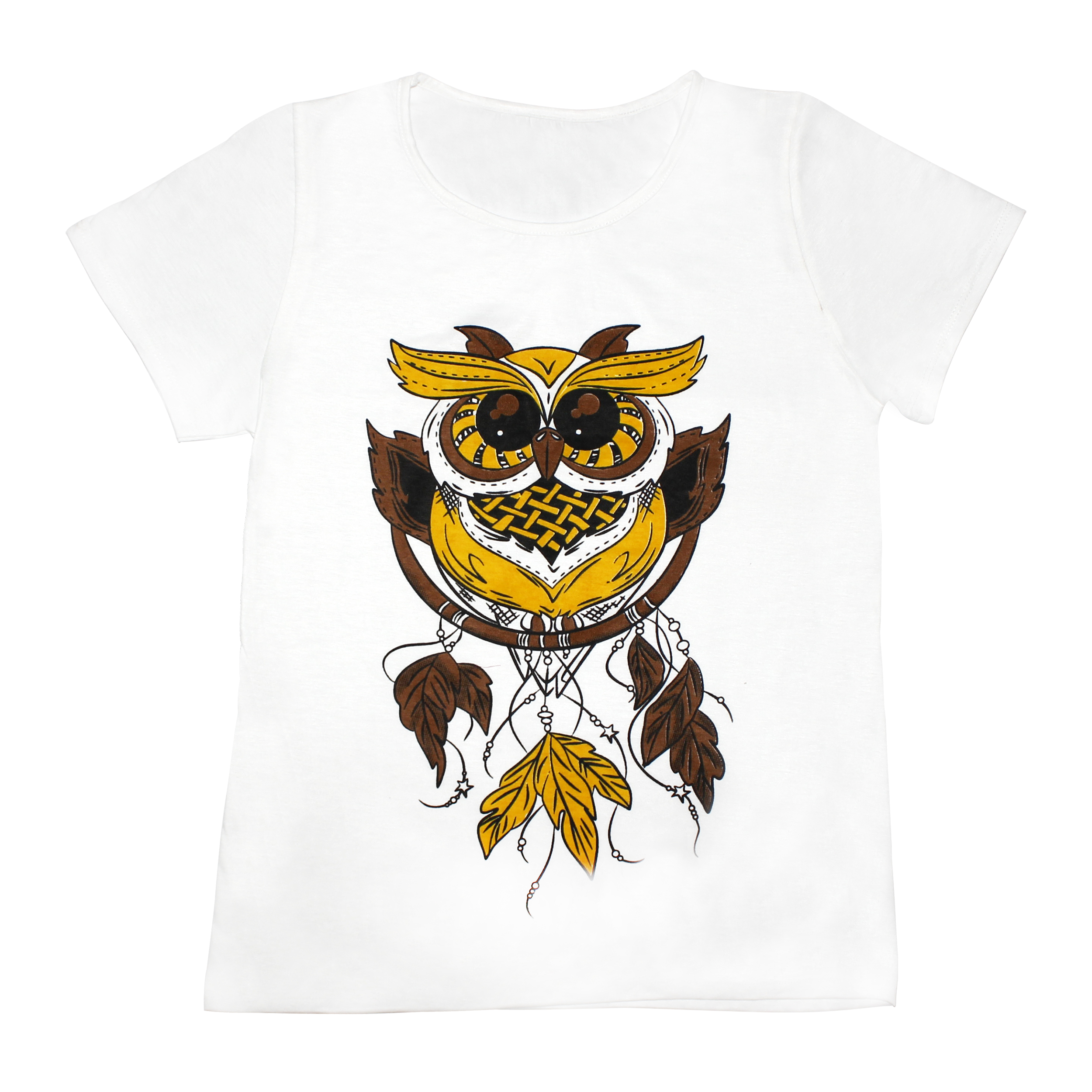 تی شرت زنانه مدل Owl Catcher کد 1214