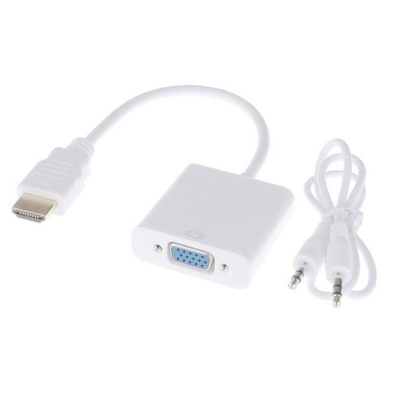 مبدل HDMI به VGA مدل ST با کابل صدا