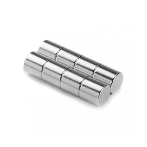 آهن ربا مدل نئودیمیوم استوانه D10x10mm بسته 8عددی