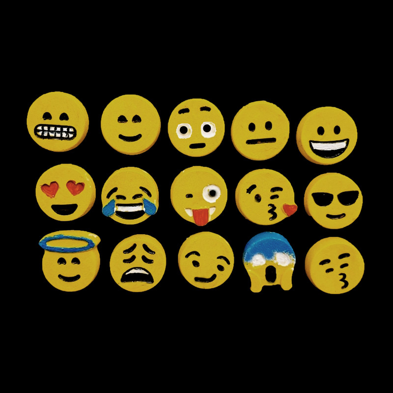 آهن ربا مدل ایموجی مجموعه 15 عدد