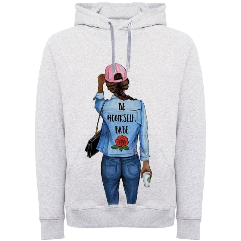 هودی زنانه طرح you'r self کد F220