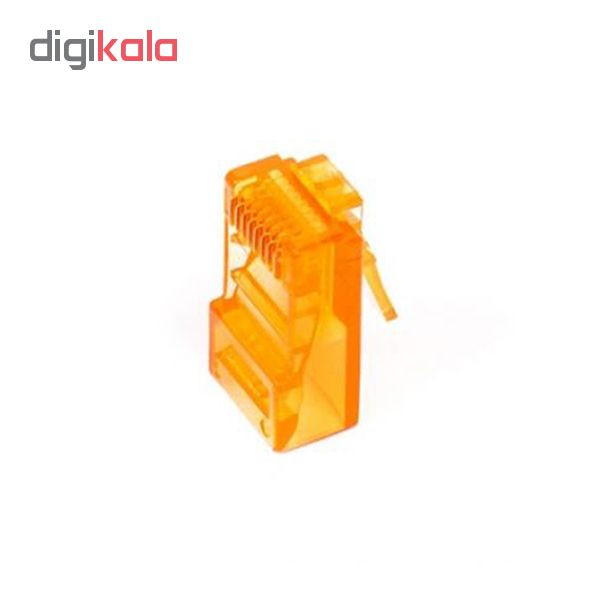 کانکتور کمیکس RJ45 cat6 بسته 100 عددی