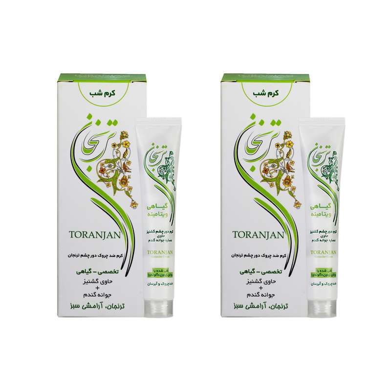 کرم دور چشم شب ترنجان مدل Coriander حجم 20 میلی لیتر بسته 2 عددی