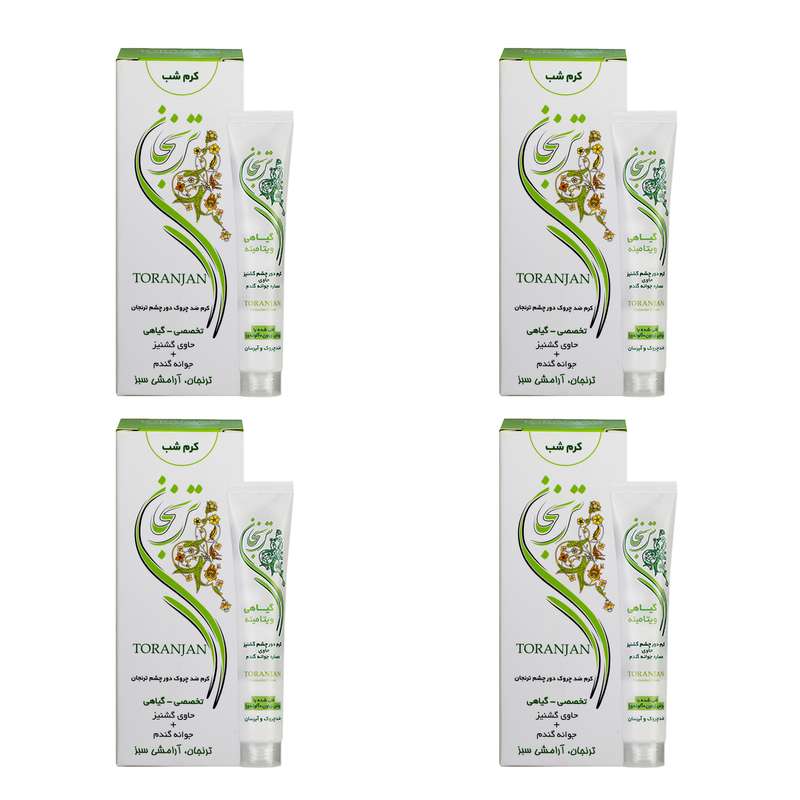 کرم دور چشم شب ترنجان مدل Coriander حجم 20 میلی لیتر بسته 4 عددی کرم دور چشم شب ترنجان مدل Coriander حجم 20 میلی لیتر بسته 4 عددی