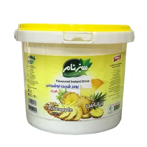 پودر نوشیدنی فوری با طعم آناناس سبزنام - 2500گرم