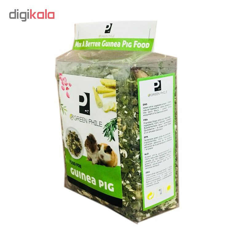 غذای خوکچه هندی گرین فیل مدل GPF2020 وزن 750 گرم