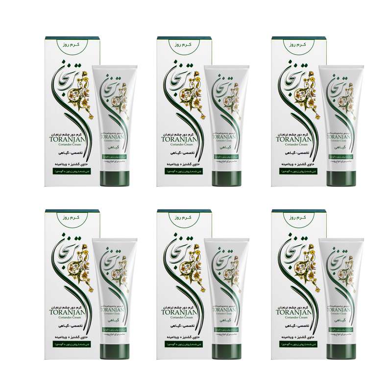 کرم دور چشم روز ترنجان مدل Coriander حجم 50 میلی لیتر بسته 6 عددی کرم دور چشم روز ترنجان مدل Coriander حجم 50 میلی لیتر بسته 6 عددی