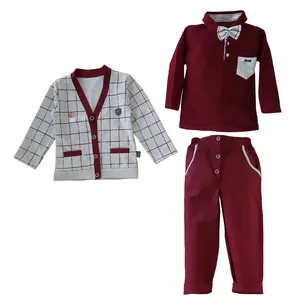 ست 3 تکه لباس پسرانه کد 1139