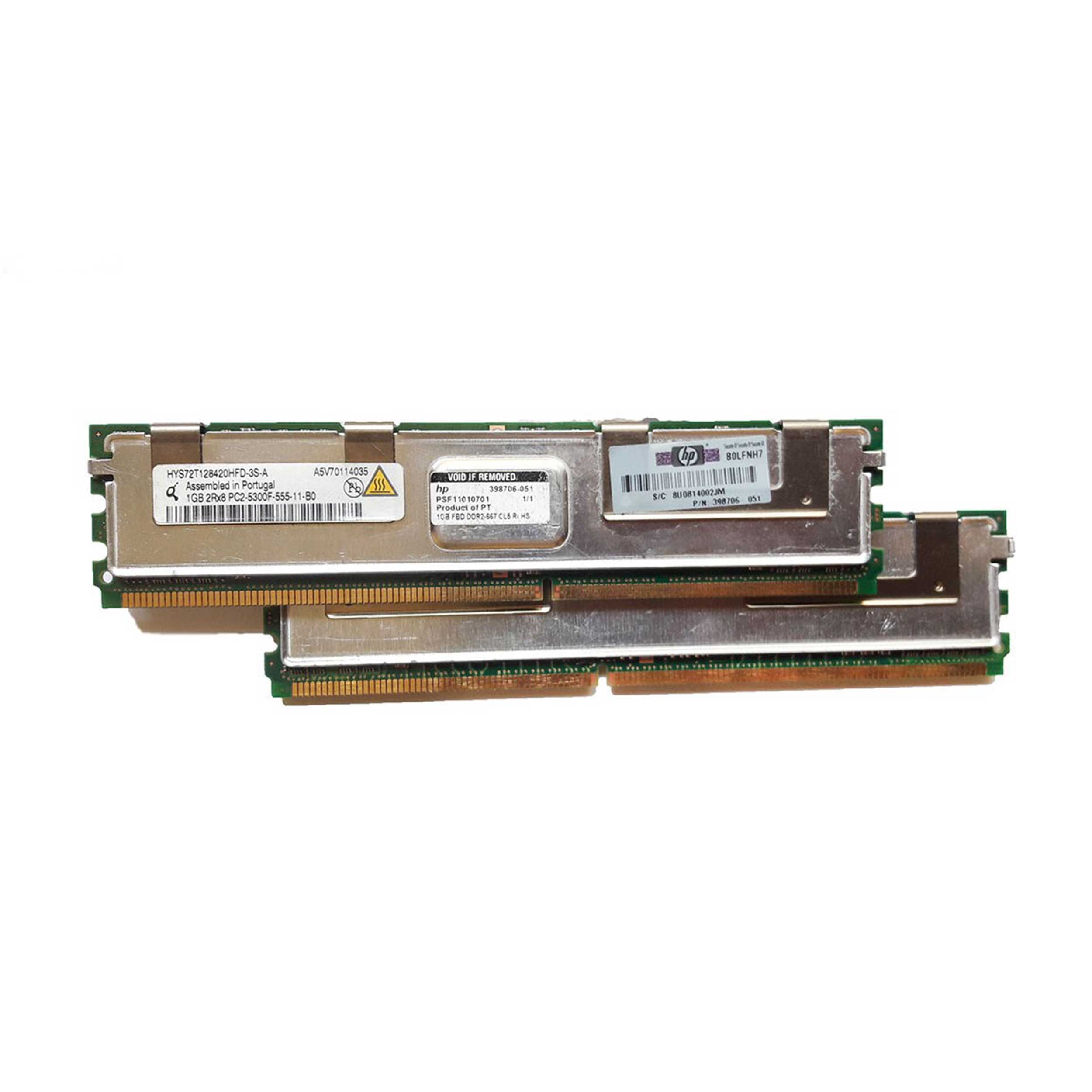 رم سرور DDR2 اچ پی667 مگاهرتز مدل PC2-5300 ظرفیت 2 گیگابایت